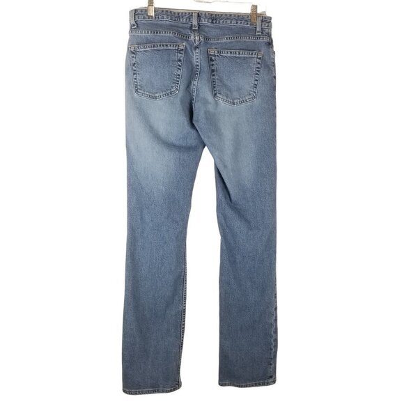 Gap Jeans Womens 10 Long Bootcut Y2K Medium Wash Cotton‎ Denim - Picture 2 of 9